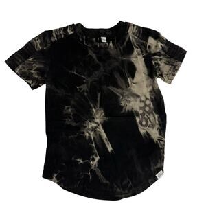 Posh Kiddos Black Ice Tie Dye Biker Shirt Size 12 Months